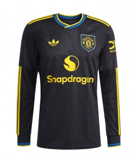 Günstige Manchester United 3rd trikot 2025-26 Langarm